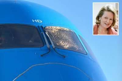 Queen of Belgium’s plane forced to make emergency landing after cockpit windshield cracks