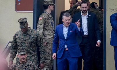 Hegseth heckled and booed by military families at pro-DEI protest in Germany