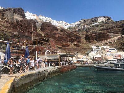 British tourists undeterred by Santorini earthquakes – but the holiday hotspot has larger problems