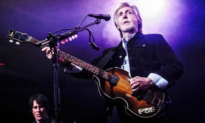 ‘Give me a Beatles scream’: inside Paul McCartney’s surprise New York show