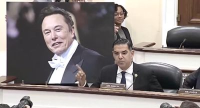 Democratic Rep. Says He'll Show a 'D-ck Pick' At DOGE Hearing, Pulls Up a Photo of 'President Elon Musk'