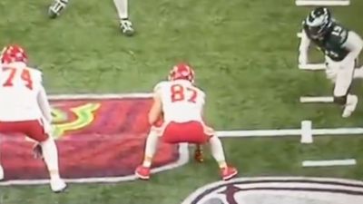 New Video Shows Travis Kelce's Embarrassing Mistake vs. Eagles in Super Bowl LIX