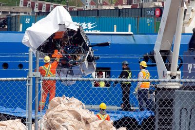 US Coast Guard releases recording that appears to be audio of Titanic submersible implosion