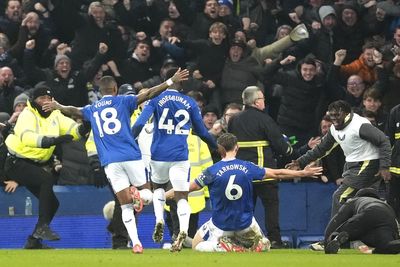 James Tarkowski’s last-gasp equaliser sparks wild scenes at Goodison Park