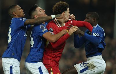 Premier League explain FOUR red cards after Everton vs Liverpool derby ends in mass brawl