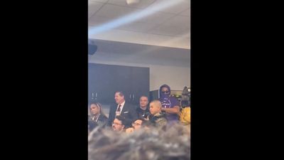 Brandon Ingram Cracked Up As Scottie Barnes Snuck Into Introductory Press Conference