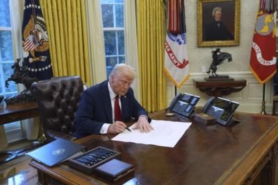 President Trump Signs Executive Order On US Foreign Relations