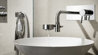 This tiny device clips onto your tap to produce perfectly filtered water