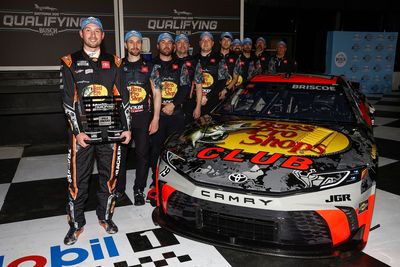 Briscoe clinches history-making Daytona 500 pole for Toyota; Truex, Johnson locked in