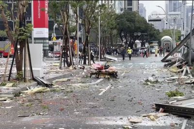 Explosion at Taiwan department store kills four