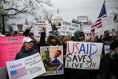 ‘A fight for our lives’: Trump’s USAid freeze is harming millions of women and girls