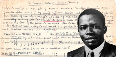 Michael Mosoeu Moerane was a pioneering composer in South Africa. A new book is restoring his place in history