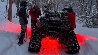 Lost skier "followed some inviting tracks" – before she knew it, the resort was a thing of the past, says mountain rescue
