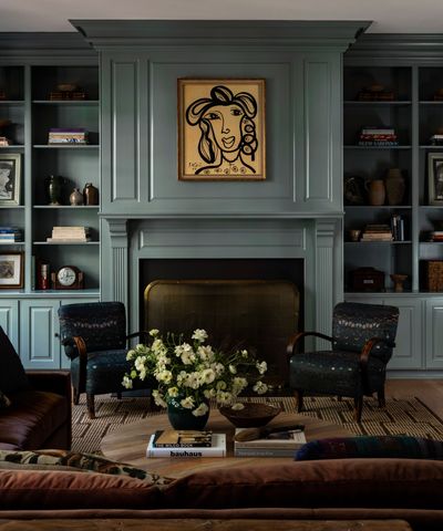 Farrow & Ball's Oval Room Blue is a nuanced blue paint that creates 'timeless elegance' – here's how to decorate with it