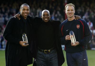 Arsenal legend Ian Wright reveals Dennis Bergkamp was surprisingly named after Ballon d'Or winner