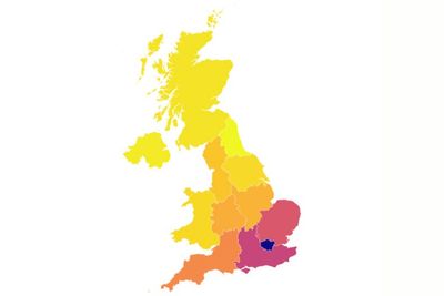 Mapped: The cheapest area to buy your first home