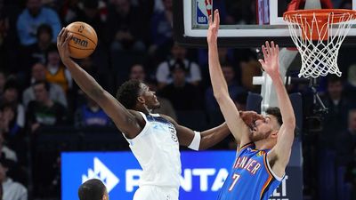 NBA World Goes Wild for Anthony Edwards's Poster Dunk Over Chet Holmgren