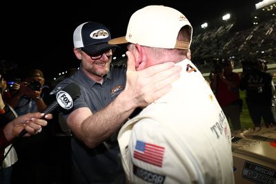 Dale Jr. brought to tears as his car makes the Daytona 500