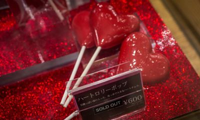 Sweet romance: Japanese boys start buying into gift giving on Valentine’s Day