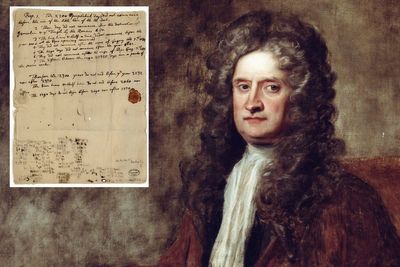 Sir Isaac Newton letter from 1704 predicts when world will end – and it’s not far away