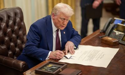 Trump to cut off funding for schools and universities with Covid vaccine mandates – as it happened