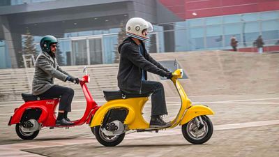 Would You Swap Out Your Vespa’s Two-Stroke Engine For A Fancy Electric Motor?