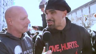Jalen Hurts Had Classy Message for Eagles Fans During Super Bowl Parade