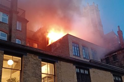 Fire breaks out at Chiltern Firehouse luxury hotel