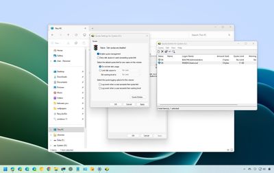 How to limit users storage usage with Disk Quotas on Windows 11 (and 10)