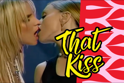 How Madonna kissing Britney Spears shocked the world