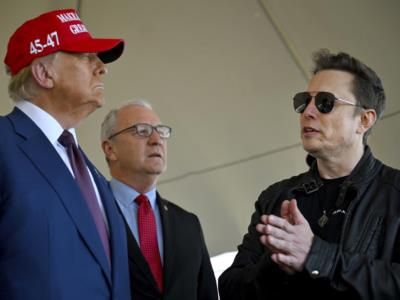 Men In DOGE Shirts And MAGA Hats Disrupt San Francisco City Hall