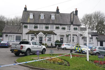 Police manhunt under way after woman dies following Kent pub shooting