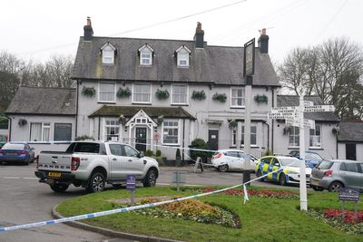 Police manhunt under way after woman injured at Kent pub