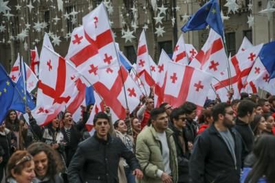 Georgia's Government Faces Protests Over Authoritarian Measures