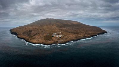 Wildfire on remote French island threatens wildlife and climate research station