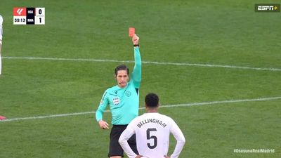 Why Was Real Madrid's Jude Bellingham Sent Off vs. Osasuna?