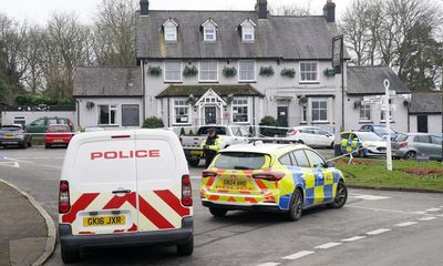 Police search for suspect after woman shot dead at Kent pub