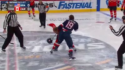 Three Fights Break Out Between USA, Canada Nine Seconds Into 4 Nations Face-Off Matchup