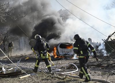 Russian drones hit Ukraine power plant, leaving residents in the cold