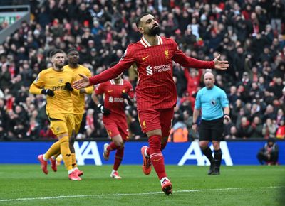 Liverpool 2-1 Wolves: Reds restore seven-point title lead despite second-half scare at Anfield