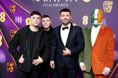 Belfast rap group Kneecap would be ‘very proud’ to scoop best British film Bafta