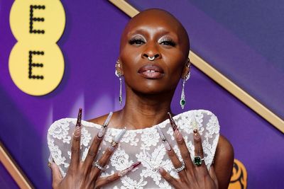 Cynthia Erivo’s nails steal the show at the Bafta awards