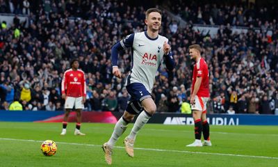 Tottenham hold off Manchester United as Maddison return boosts Postecoglou