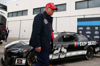 Trump takes taxpayer-funded Daytona 500 joyride at rained-out race as he guts federal workforce