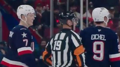 Brady Tkachuk Had Hilarious Chats With Refs About the Fights at Start of USA-Canada