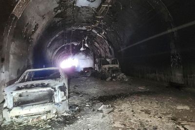 Investigators find 3rd victim from fiery Wyoming highway tunnel crash