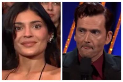 David Tennant stuns Kylie Jenner with 'lookalike' joke at BAFTAs that fans call 'comedy gold'