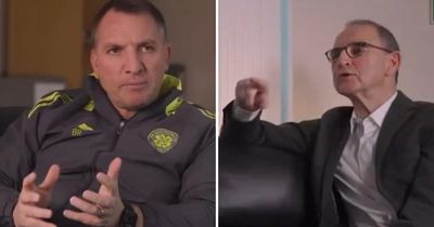 'Continue off camera' - Awkward moment O'Neill confronts Rodgers over Celtic exit