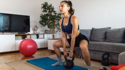 New to kettlebells? Try this no-swing full-body workout