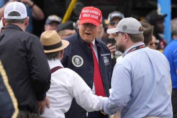 Trump Attends Daytona 500, Touts Unifying Spirit And Golden Age